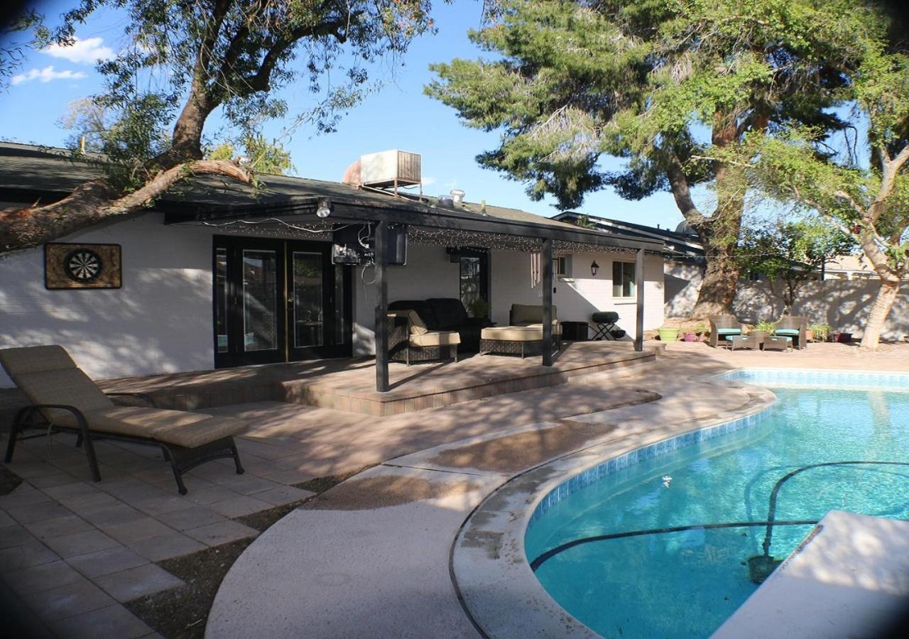 Tempe Escape With Heated Pool, Billiards & Firepit Fun Villa Luaran gambar